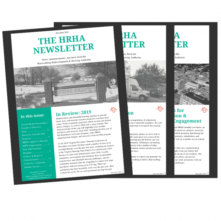 HRHA Newsletters Harrisonburg Redevelopment & Housing Authority